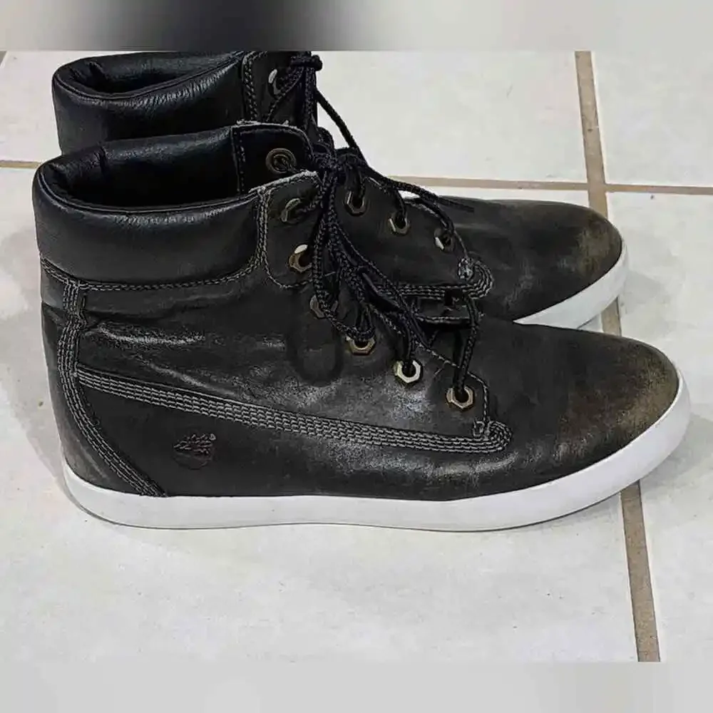 Timberland Womens‎ Glastenbury 6 Inch Lace Boot, Black size 7.5